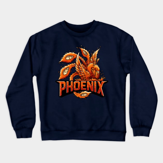 Phoenix Crewneck Sweatshirt by mrgeek